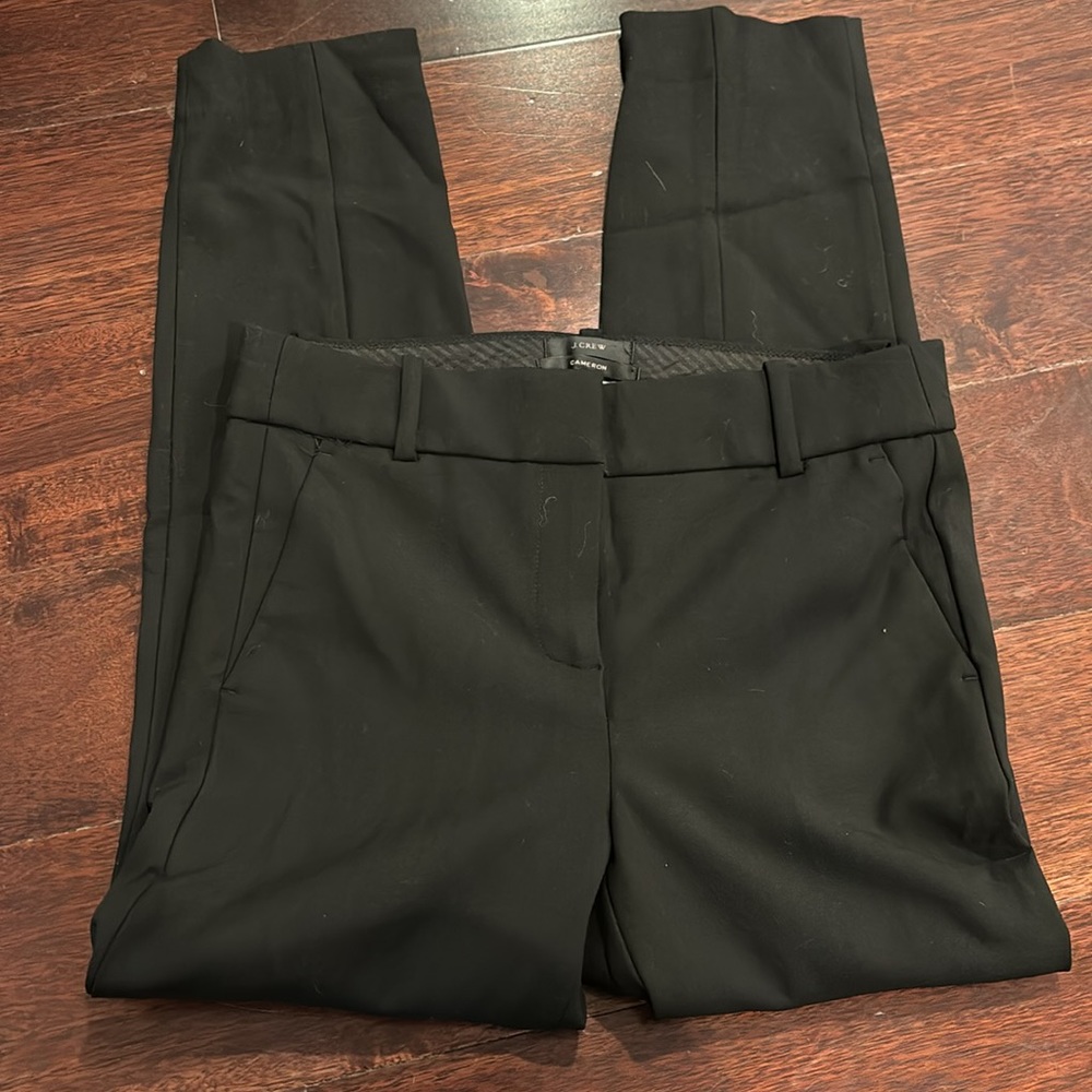 J.Crew Black Cameron Pants